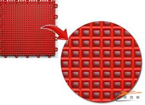 悬浮拼装运动地板