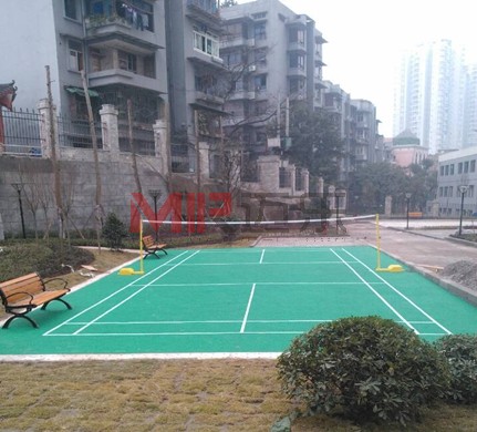 丙烯酸塑胶羽毛球场