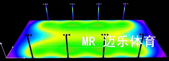 网球场地灯光照明
